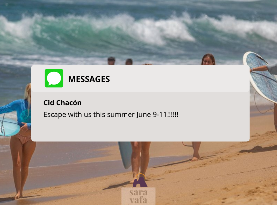 Escape with us this summer June 9-11, 2023